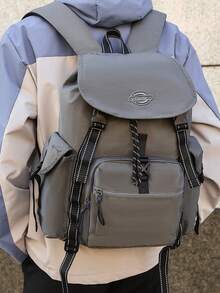 2025新款多功能男士背包，大容量经典休闲包，男女通用情侣户外徒步背包 - 彩色 - 查看 3