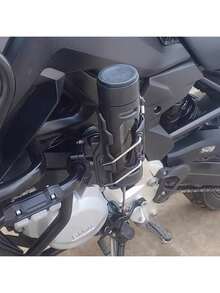 自行车水壶架，摩托车和电动滑板车通用杯架，自动紧固，超级坚固。适用于 32-71 毫米水壶！骑行必备，0.6-1.56 英寸可调节夹具 - 彩色 - 查看 9