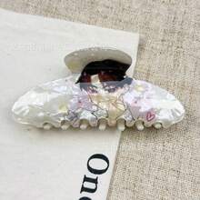 1pc New Witch Coven Hair Clip, Acrylic Cartoon Hair Claw Clip For Girls And Students - Multicolor - View 4