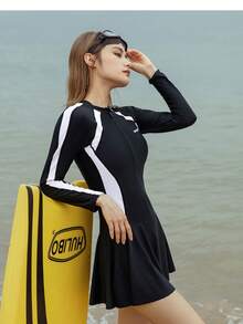 Women Swimming & Diving Suit - White - View 4