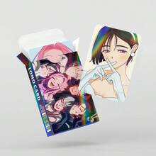 1张2026新款动漫全息卡，科幻造型闪光卡，双面LOMO卡，礼物，收藏品，文具，减压玩具，生日/圣诞节/万圣节礼物 - 彩色 - 查看 5