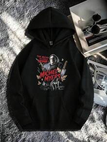 Men Outdoor Hoodies & Sweatshirts - Black - View 1