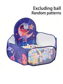 1pc/Large Foldable Children's Ball Pool Fence, Suitable For Outdoor Camping Ball Pools For Boys And Girls, Portable Indoor And Outdoor Baby Fences, Breathable Mesh Soft Polyester Fiber Material, Easy To Clean, Children's Easter Gifts, Birthday Gifts (Excluding Balls), Christmas Gifts, Halloween Gifts, Thanksgiving Gifts, New Year Gifts - Multicolor - View 11