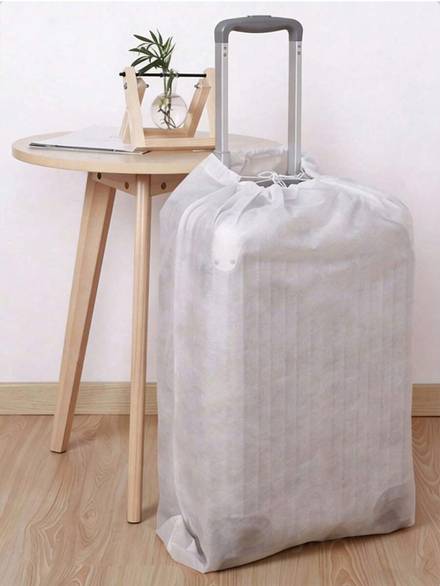 Practical Non-Woven Fabric Luggage Cover, Suitcase And Travel Cover, Luggage Protective Cover. Thickened, Waterproof And Wear-Resistant, Dustproof And Stain-Proof Luggage Bag, Reusable, Holiday Essential, Vacation Accessory, Travel Holiday Essential, Summer Vacation And Back-To-School Season, Cruise Travel Bag, School Supplies, School Supplies - Multicolor - View 1