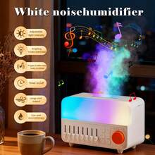 12 Farben Flammenlampe Ultraschall Luftbefeuchter - USB Nachfüllbar Leise Aromatherapie Ätherisches Öl Diffusor für Büro, Schlafzimmer, Yoga - Verschiedenfarbig - Übersicht 4