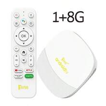 Q96 OHP 64GB安卓14电视盒，全志H313芯片，支持WiFi 6、4G/5G网络、8K/4K AV1全高清播放、语音控制、OTA IPTV机顶盒 - 白色 - 查看 17