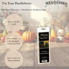 McCall\U2019s Candles | I\U2019m Your Huckleberry | Scented Wax Melt | Wild Berry &Amp; Country Charm Fragrance | 6-Piece Break-Apart Bar | 12\U201324 Hours Per Wedge | Poured In The USA | 5.5 Oz - ColorD - View 1