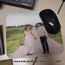 1/3/5件装定制照片鼠标垫，母亲节、父亲节和毕业季个性化礼物 - 添加家庭照片、温馨寄语、学校标志或艺术设计，打造独一无二的鼠标垫，适用于办公、游戏或作为纪念品 - 彩色 - 查看 15