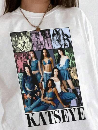 Katseye Vintage Music ComfortS Colors1 Shirt