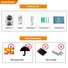 1pc/2pcs - WIFI Dual Lens 2MP Security Camera, Smart Black & White Night Vision, Color Night Vision, AI Motion Detection Real-Time Push Notification, Smart Human Tracking, Best Gift For Valentine's Day, Christmas, New Year - White - View 6