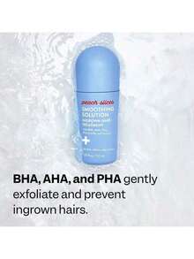 Bestseller!Peach Slices - Smoothing Solution Ingrown Hair Treatment (1.69 Oz) - Smooth, Relieve, Soften Skin - 360 Roller - BHA, AHA, PHA, Niacinamide, Licorice - Vegan & Cruelty Free - Korean Skin Care & Beauty.Supplement Vitamin,Free Shipping. - 藍色 - 查看 2