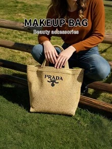 Prada Casual Versatile Tote Bag, Travel Canvas Bag, Storage Bag - GIFT-9