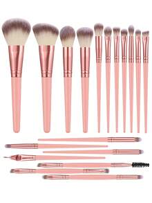 18件套化妆工具套装，包含：18支化妆刷套装，适合初学者 | 方便旅行携带，也是送礼佳品 | 非常适合新手/女性