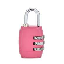 7 Colors Digit Password Lock Combination Suitcase Luggage Metal Code Password Locks Padlock Travel Anti-Theft Color Locks Nice 3 Digit Dial Combination Code Number Lock Padlock For Luggage Zipper Bag Backpack Handbag Suitcase Drawer Durable Locks - MultiWarna - View 8