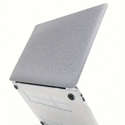 Funda protectora con estrellas brillantes (Tapa superior de aspecto de cuero sintético con brillo + Cubierta trasera transparente)