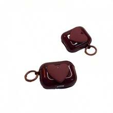 2026 New Year Wine Red 3D Heart Soft Case Compatible With Apple Pro 1/2/3/4 Protective Cover - AirPods Pro3 - View 11