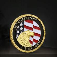 European And American Fashionable Creative Metal Coins Challenge Coins Decision Coins Replica Gift Collection Birthday Gifts Creative Toys Hobby Collection Party Supplies - Vàng - Xem 5