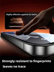 2片装超高清钢化玻璃屏幕保护膜，触控灵敏，防刮擦/防指纹/防油污，防摔，易于安装