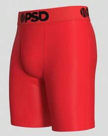 PSD Men's Boxer Briefs Modal 3 Pack - Red -  Underwear - Men's Underwear - Men's Boxers - Men Underwear - 紅色 - 查看 2