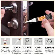 12 - PackQuick - Drying, Plastic, Metal, Wood, Ceramic, Rubber And More, Strong Bonding Adhesive Crafts, Repairs, - 12 - View 9