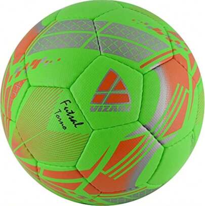 Vizari Sports Torno USA Soccer Balls | Official Futsal Size And Weight Futsal Ball For Girls, Boys &Amp; Kids Of All Age Groups | Unique Graphics- STD Size | Inflate &Amp; Play Outdoor Sports Balls