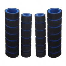 4pcs Bicycle/Motorcycle Handlebar Foam Sponge Grip Cover, Universal Anti-Slip Soft Handlebar Accessories - Multicolor - View 14