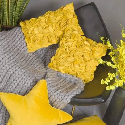 Funda de Almohada Decorativa para el hogar, Funda de cojín Suave para sofá, Cama, Sala de Estar, 12 x 20 Pulgadas, Color Verde Oscuro