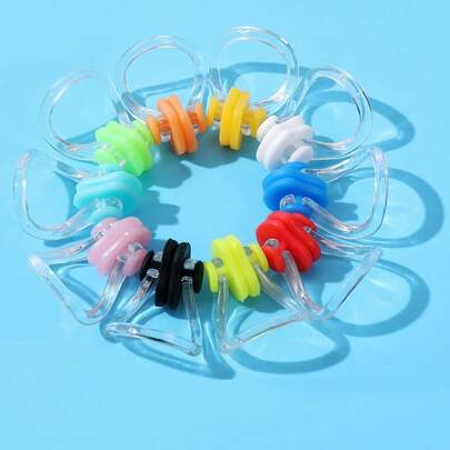 1pc High Quality Silicone Nose Clip, Comfortable For Swimming, Surfing, Water Sports, Rafting, Variety Of Colors Available, Swimming Accessory