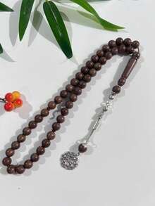 1pc Resin-Like 45pcs Transparent Jelly Muslim Prayer Beads Rosary Tasbih Middle Eastern Prayer Beads - Multicolor - View 8
