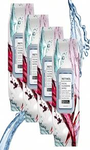 Body Prescription Makeup Cleansing Wipes - Gentle And Effective Face Wipes, 50 Count (Pack Of 4), Retinol - ColorD - 查看 1