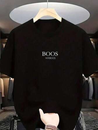 Camiseta Streetwear Masculina Verão Camisa 100% Algodão Estampada Casual