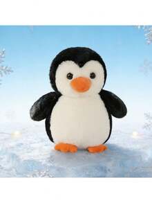 7.87英寸企鹅毛绒玩具，可爱柔软，适合女孩男孩，生日、儿童节、万圣节、感恩节礼物之选，动物爱好者收藏品 - 彩色 - 查看 8