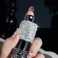 8毫升水钻咖啡豆研磨器防静电喷雾瓶，可重复灌装和使用的旅行香水喷雾器（空瓶），迷你须后水喷雾瓶，配有3个通用补充装容器，是学生返校、居家必备、情人节、度假的理想之选，粉色，旅行必备 - 彩色 - 查看 9