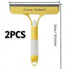 3 In 1 Window Cleaning Scraper, Window Squeegee, Easy To Clean Glass Scraper With Spray Bottle, Multi-Function Window Cleaning Tool, Fall Decor - Multicolor - View 9