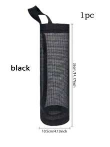 1个/3个装壁挂式塑料袋收纳架，塑料袋架，购物袋支架，网状悬挂式储物袋收纳架，适用于家庭厨房、夏季海滩派对、食品、露营、房间装饰和厨房配件，网状悬挂式储物架，可回收利用，可存放垃圾、折叠袋、悬挂式购物袋（不含挂钩） - 彩色 - 查看 8