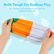 Joyfy Rainbow Beach Balls(12 Pack), 12'' Inflatable Swimming Pool Toys For Summer Water Games Kids Birthday Party Supplies Combo Set Include Inflatable Beach Balls - 彩色 - 查看 9