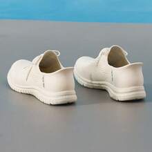 Skechers Women's New Slip-On Shoes, Lightweight Commuter Shoes, One-Touch Wear And Take Off, Athletic Walking Sneakers - Beige - View 5