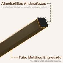 CYUzelia Juego de 2 Bancos para Barra de Cocina Taburetes para Barra Sillas para Barra de Cafe en Sala de Estar Industrial 65 CM de Altura Taburete Alto para Barra Comedor Marrón Rústico y - como en la foto - Ver 6