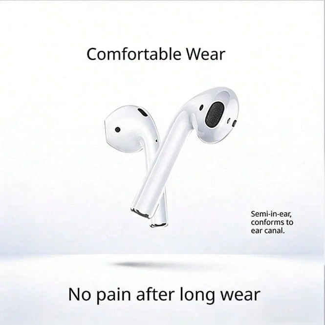 REMAX PD-BT260 Wireless Bluetooth Earphones, Stable Connection, Lightweight In-Ear Design, Long-Lasting Battery Life, Type-C Charging, White - White - View 4