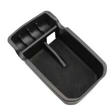 Caja de reposabrazos para coche, bandeja de almacenamiento para 2017 2018 2019 2020, caja organizadora, contenedor de consola, accesorios de soporte V5AH - A - Ver 3