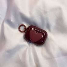 2026 New Year Wine Red 3D Heart Soft Case Compatible With Apple Pro 1/2/3/4 Protective Cover - AirPods Pro3 - View 10