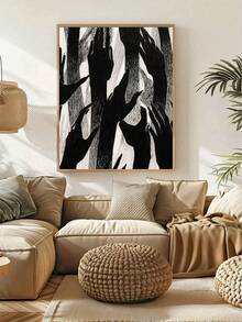 1 pièce Affiche d'art crâne de la mort, impression sur canevas, affiche d'exposition, décoration murale artistique, cadeau de haute qualité, décoration murale artistique conçue, convient pour le salon moderne, la chambre à coucher, la salle de jeux, le dortoir et autres décorations murales de la maison - Multicolore - Voir 4