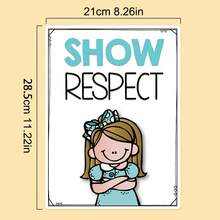 10PCS A4 Classroom Rules Posters – Behavior Management Decor For Classroom, Positive Behavior Chart For Students, Classroom Code Of Conduct Display Poster, Teachers Classroom Management Tools - Multicolor - View 5
