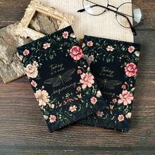 美丽的陷阱系列谎言玫瑰硬封面笔记本，创意日记本，会议笔记本 - 彩色 - 查看 2