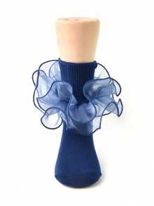 2双荷叶边公主芭蕾舞袜，适合婴儿/幼儿/儿童 - 彩色 - 查看 4