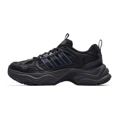 Adidas Giày chạy bộ XLG FIN PULSE màu đen dành cho nam và nữ, thoải mái, giảm sốc, đàn hồi tốt, thoáng khí, nhẹ, giày thể thao thường ngày KJ9520