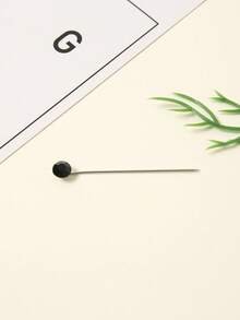 30pcs Colorful Rhinestone Scarf Pins, Fashion Brooch Pins For Women - Black - View 5