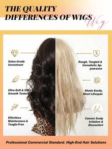 Elegant Curly Wave Mocha Brown Wig For Women, 100% Tang Long Fiber, Medium Length With Bangs, Scalp Simulation, 150% Density, Flexible Rose Net Cap, Heat Resistant, Versatile Styling Options - Mocha Brown - View 4