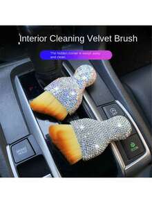 这款汽车清洁刷适用于清洁汽车内饰细节、汽车清洁保养、空调出风口除尘等。这是一款柔软的汽车清洁刷，可用于清洁车身面板、通风口、皮革和其他部件。 - 彩色 - 查看 9