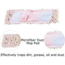 Microfiber Mop Microfiber Mop Microfiber Spray Mop Replacement Pads, Mop Head Replacement Cloth, Water Absorption Mop Head Accessories For Home Flat Mop Flat Mop - Multicolor - View 7
